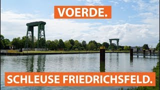 Die Schleuse Friedrichsfeld in Voerde | checkpott.clip