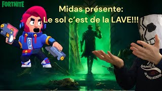 Partie 1 midas présente:LE SOL C’EST DE LA LAVE (fortnite chapitre 5 seson 2)