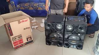 TESS SUARA SPEAKER AKTIF DAT DX-121 SUBWOOFER | Langsung Diangkut Boss | TK. Starmart Elektronik