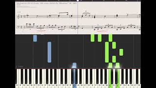 Variation IV(4) from “Ah vous dirai-Je, Maman”, by Mozart. (Practice version at 48 bpm)