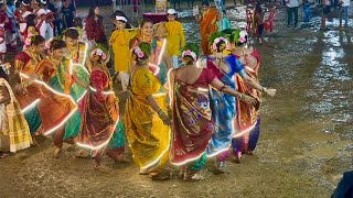 Garba बंद झाल्या नंतर तारपा Dance एकदंम Super Dance | Palghar Tembhode Navratri Banjo Party Palghar