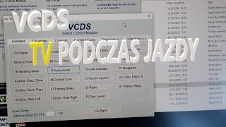 VCDS TV UNLOCK Audi A6 C6