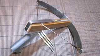 КАК СДЕЛАТЬ АРБАЛЕТ / HOW TO MAKE A CROSSBOW