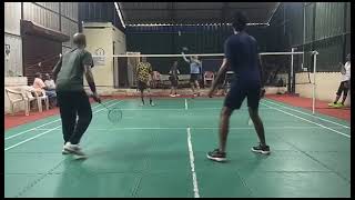 safin/sajimone vs piyush/ajeeb@ genuine indoor court.. 🥰