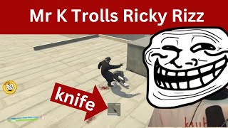 Mr K trolls Ricky Rizz in ProdigyRP