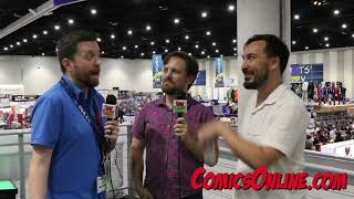 SDCC - DC Interview with "Hivemind" Jackson Lanzing & Collin Kelly (Batman Beyond & Outsiders)