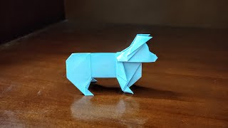 Origami Corgi Easy | How To Make An Origami Corgi Easy | Easy Origami