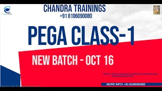 {తెలుగు}Class-1- What is PEGA?|| New Batch OCT-16 || Call +91 8106090080 || FREE PMP ||Joining link