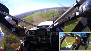 Landing a tailwheel AVIAT HUSKY