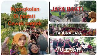 GEGER Nyongkolan Pertama Kali Di Meriahkan Tiga Barungan JAYA BAKTI & TARUNA JAYA & MEKAR MULE JATI