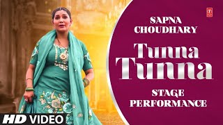 Sapna Choudhary "Tunna Tunna" Stage Performance | Ruchika Jangid | New Haryanvi Songs Haryanavi 2024