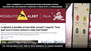 "MALATTIA X" RISCHIO  ESTATE IN CASA SENZA VIAGGI  -PRONTA L'APP PER CHIUDERCI - CAUSA ZANZARE