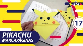 DIY PIKACHU MARCAPÁGINAS ORIGAMI - MANUALIDADES para NIÑOS