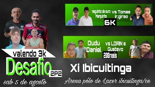 Neguinho de ouro e Vr.marquinho vs jr.girao e Darlan Jogo de X2