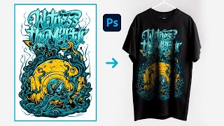 Como Aplicar Estampas Realistas no Photoshop | Designer Iniciante