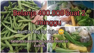 Belanja ke pasar tradisional semua harga mulai naik saat mau bulan puasa|| lanjut food preparation