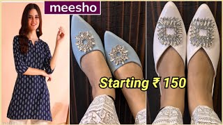 Meesho haul short Kurtis haul latest Meesho haul footwear Meesho latest haul