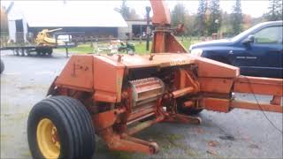 Firing up the New holland 900 harvester for the first time !!!