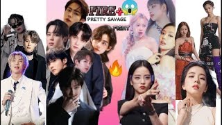 BTS & BLACKPINK 😱 SAVAGE REPLIES 😮#bts#army#edit#blink#blackpink#trending