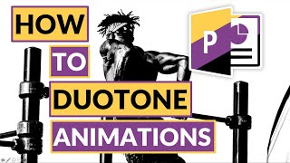 PowerPoint Tutorial 🔥Duotone Animations🔥