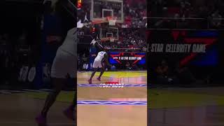 DK Metcalf dominates Celebrity Game and Wins MVP #shorts #nba #allstar