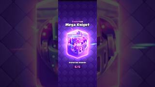 6/6 EVO MEGA KNIGHT SHARDS! F2P FRIENDLY!!! #viral #clashroyale #SHORTS #level15sucks #mobilegaming