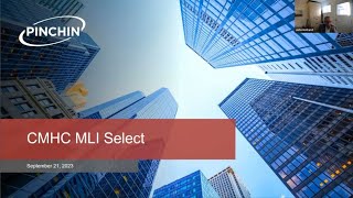 CMHC Mortgage Loan Insurance (MLI) Direct Incentives for all Provinces Webinar