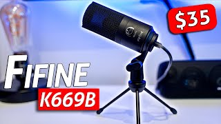 Fifine k669b review: a cheap professional USB microphone