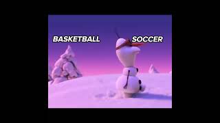 Olaf decides who the goat Of Sport is! #shorts