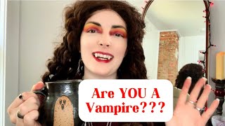 Are you a real vampire?