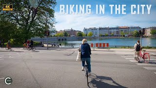 Biking in Copenhagen From Kongens Have To Nørrebro