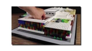 Palais des congrès de Montréal in LEGO bricks - The Making Of