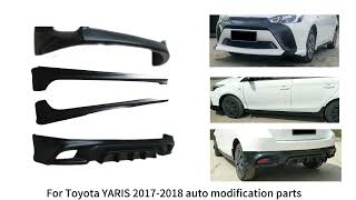 Toyota YARIS 2014 and 2017-2018 body kit