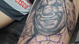 TATUAGEM DE PALHAÇO!! ( 1SESSÃO)