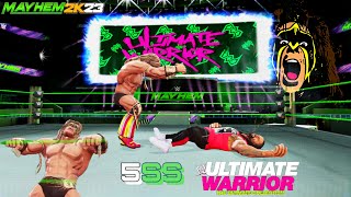 WWE MAYHEM 5 Star Ultimate Warrior Gameplay