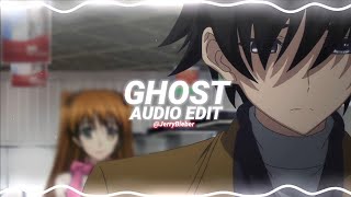 ghost - justin bieber [edit audio]