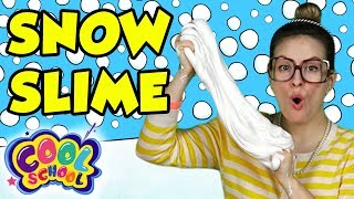 Fluffly Snow Slime DIY! - Snow DIY Part 2 | Arts and Crafts with Crafty Carol