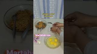 MARTABAK MIE #shorts #Bundakasih