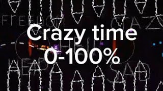 Crazy time 0-100% | Geometry dash