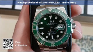 Rolex Submariner Hulk: The Green Icon in Luxury Watches