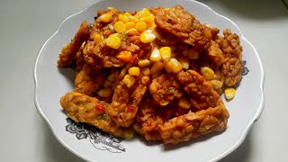 Cara memasak tempe tumis | oseng tempe - how to cook tempeh