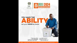 EdoDecides2024: PDWs, your voice matters. Make it heard