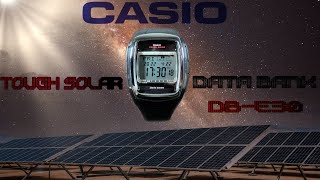 Casio DB-E30 Solar Databank