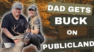 Buck Down From The Ground On Public Land | Dads Archery Buck| Ohio Bowhunting 2023 Ep.05|