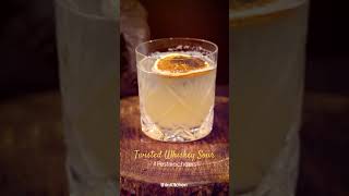 Easy Cocktail Recipe for your Diwali bash - Twisted Whiskey Sour #cocktailrecipes #cocktailsathome