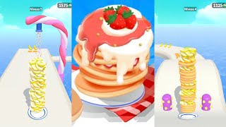 Pancake Run - Gameplay Mobile Game Walkthrough All Levels Android Ios