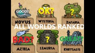 Wizard101 - All Worlds ranked from worst to best (2023)