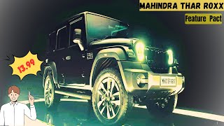 Exclusive look: Mahindra Thar Roxx  5 door price tag 13.99