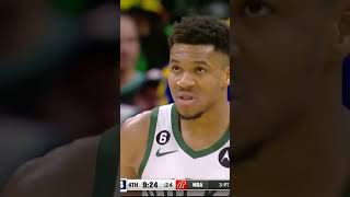 Giannis poster dunk on Jaden Smith #giannis #nba #viral #nbahighlights #challenge #shorts