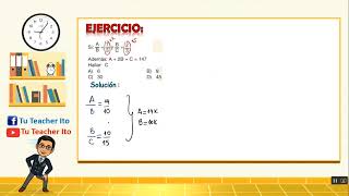 RAZONES - PREU - PREUNIVERSITARIO - EJERCICIOS RESUELTOS